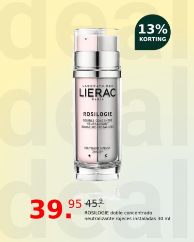 ROSILOGIE doble concentrado neutralizante rojeces instaladas 30 ml