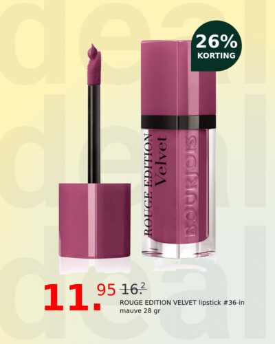 ROUGE EDITION VELVET lipstick #36-in mauve 28 gr