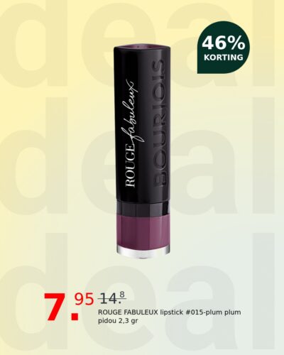 ROUGE FABULEUX lipstick #015-plum plum pidou 2,3 gr