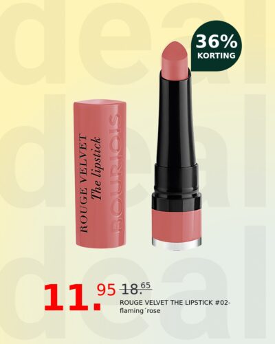ROUGE VELVET THE LIPSTICK #02-flaming´rose