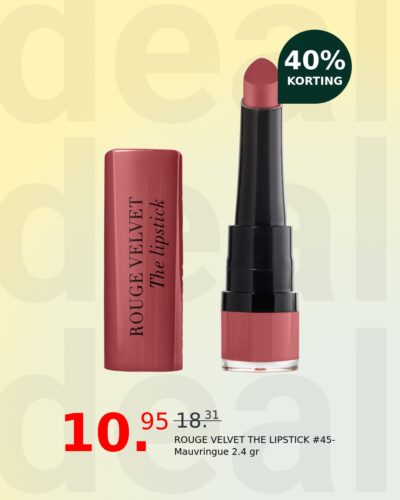 ROUGE VELVET THE LIPSTICK #45-Mauvringue 2.4 gr