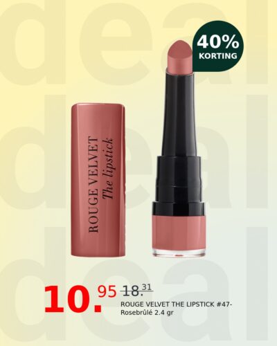 ROUGE VELVET THE LIPSTICK #47-Rosebrûlé 2.4 gr