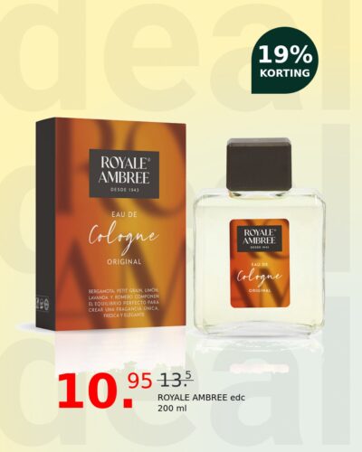 ROYALE AMBREE edc 200 ml