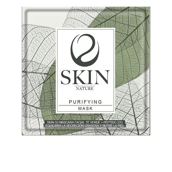 SKIN O2 green tea + peptide facial mask 22 gr