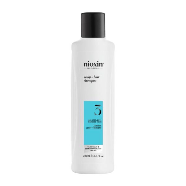 SYSTEM 3 - Shampoo - Dyed and Damaged Hair with Mild Weakening 300 ml