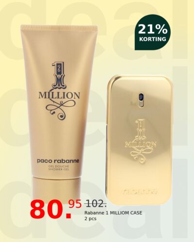 Rabanne 1 MILLIOM CASE 2 pcs