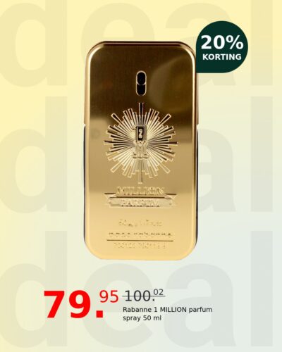 Rabanne 1 MILLION parfum spray 50 ml