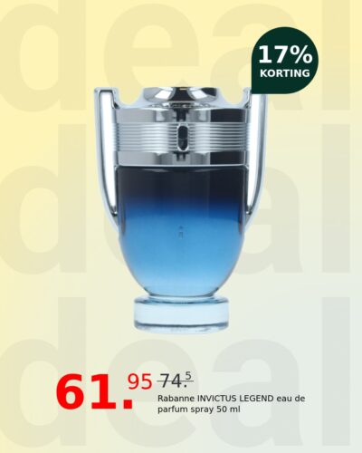 Rabanne INVICTUS LEGEND eau de parfum spray 50 ml