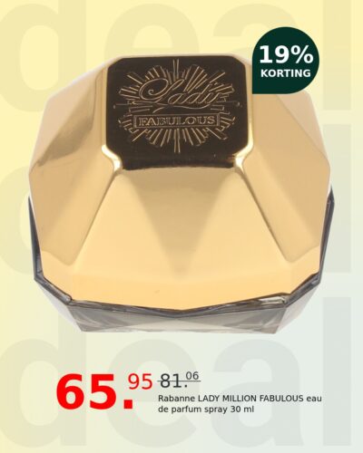 Rabanne LADY MILLION FABULOUS eau de parfum spray 30 ml