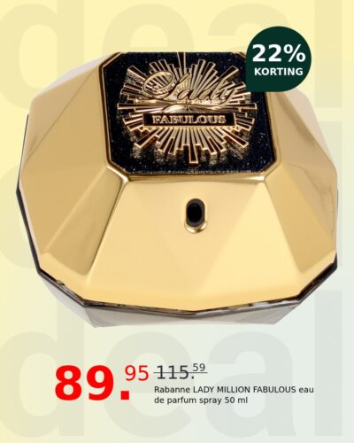 Rabanne LADY MILLION FABULOUS eau de parfum spray 50 ml