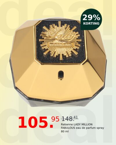 Rabanne LADY MILLION FABULOUS eau de parfum spray 80 ml