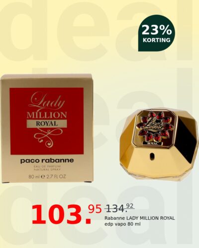 Rabanne LADY MILLION ROYAL edp vapo 80 ml