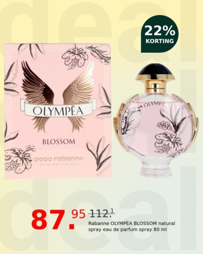 Rabanne OLYMPÉA BLOSSOM natural spray eau de parfum spray 80 ml
