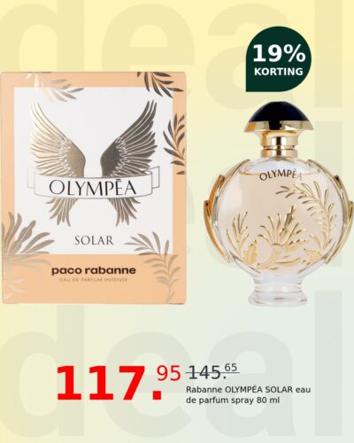 Rabanne OLYMPÉA SOLAR eau de parfum spray 80 ml