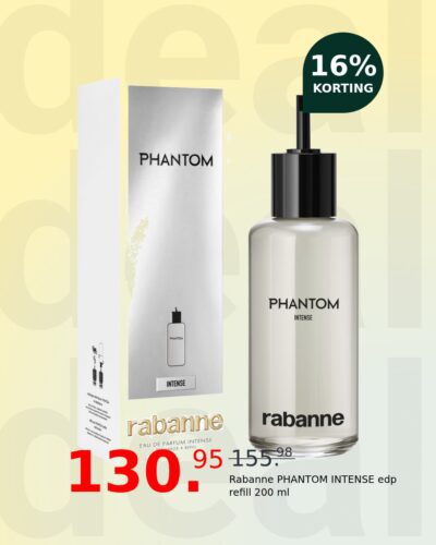 Rabanne PHANTOM INTENSE edp refill 200 ml