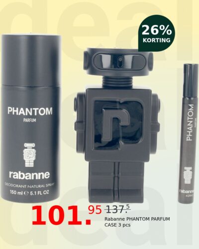Rabanne PHANTOM PARFUM CASE 3 pcs