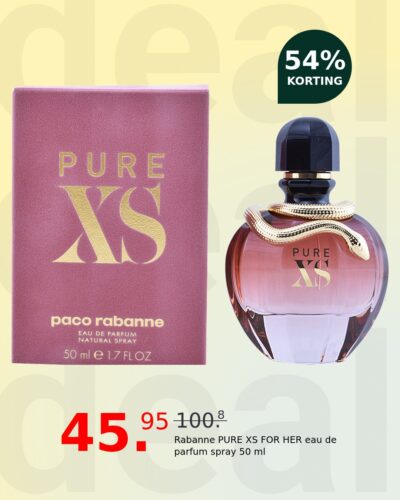 Rabanne PURE XS FOR HER eau de parfum spray 50 ml