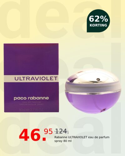 Rabanne ULTRAVIOLET eau de parfum spray 80 ml