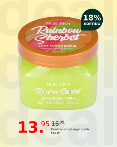 Rainbow sorbet sugar scrub 510 gr