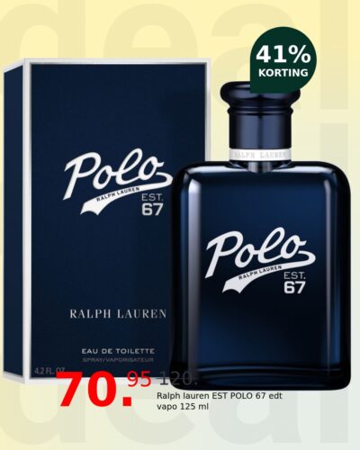Ralph lauren EST POLO 67 edt vapo 125 ml