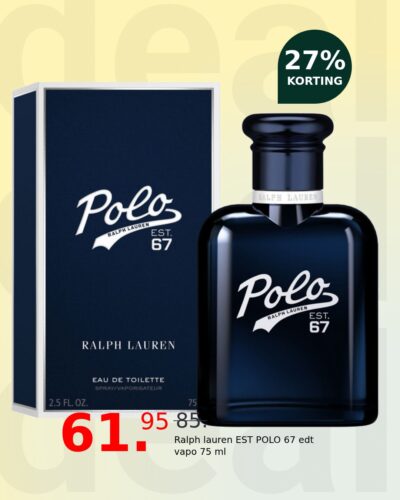 Ralph lauren EST POLO 67 edt vapo 75 ml