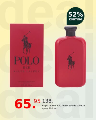 Ralph lauren POLO RED eau de toilette spray 200 ml