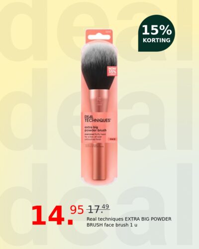Real techniques EXTRA BIG POWDER BRUSH face brush 1 u