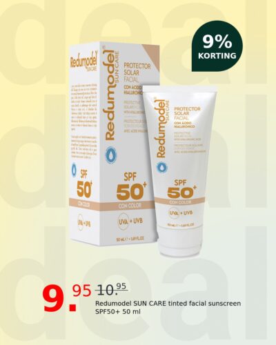 Redumodel SUN CARE tinted facial sunscreen SPF50+ 50 ml