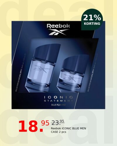 Reebok ICONIC BLUE MEN CASE 2 pcs