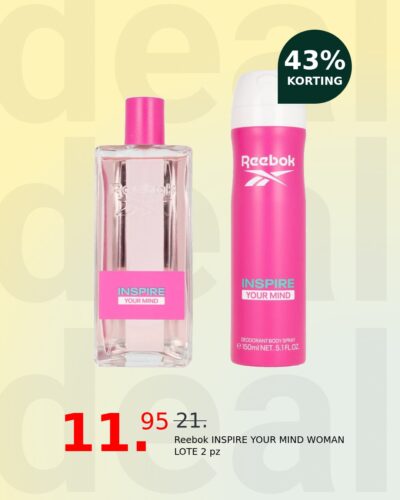 Reebok INSPIRE YOUR MIND WOMAN LOTE 2 pz
