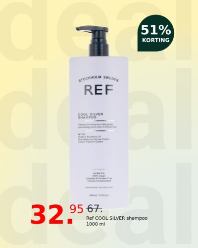 Ref COOL SILVER shampoo 1000 ml