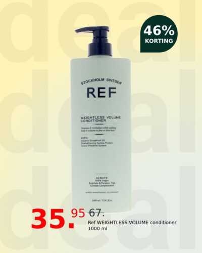 Ref WEIGHTLESS VOLUME conditioner 1000 ml