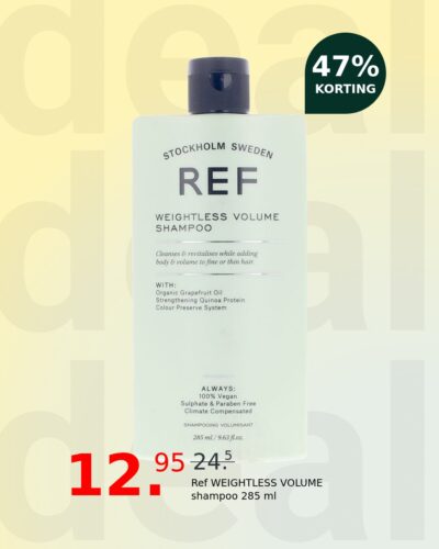 Ref WEIGHTLESS VOLUME shampoo 285 ml