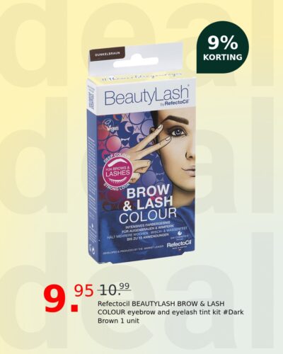 Refectocil BEAUTYLASH BROW & LASH COLOUR eyebrow and eyelash tint kit #Dark Brown 1 unit