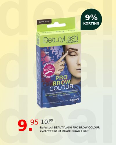 Refectocil BEAUTYLASH PRO BROW COLOUR eyebrow tint kit #Dark Brown 1 unit