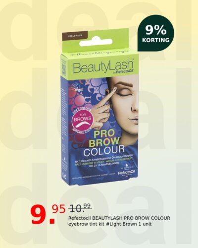 Refectocil BEAUTYLASH PRO BROW COLOUR eyebrow tint kit #Light Brown 1 unit