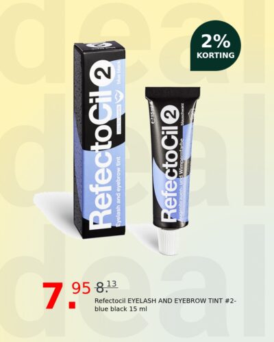 Refectocil EYELASH AND EYEBROW TINT #2-blue black 15 ml