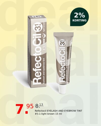 Refectocil EYELASH AND EYEBROW TINT #3.1-light brown 15 ml