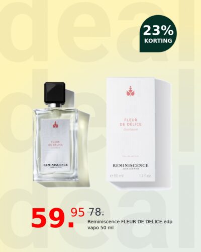 Reminiscence FLEUR DE DELICE edp vapo 50 ml