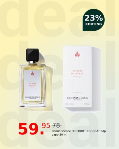 Reminiscence HISTOIRE D'ORGEAT edp vapo 50 ml