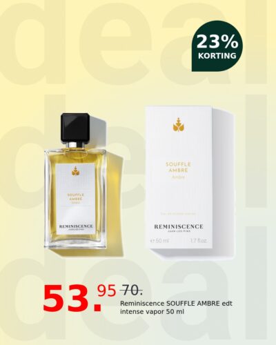 Reminiscence SOUFFLE AMBRE edt intense vapor 50 ml