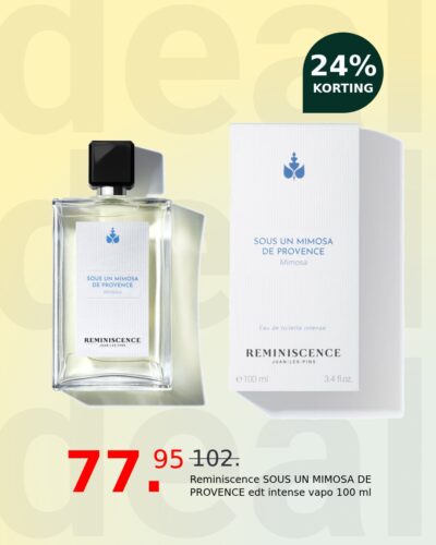 Reminiscence SOUS UN MIMOSA DE PROVENCE edt intense vapo 100 ml