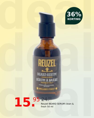 Reuzel BEARD SERUM clean & fresh 50 ml