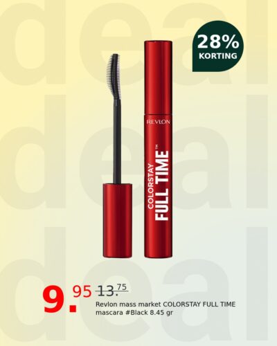 Revlon mass market COLORSTAY FULL TIME mascara #Black 8.45 gr