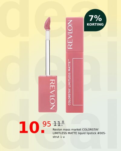 Revlon mass market COLORSTAY LIMITLESS MATTE liquid lipstick #005-strut 1 u