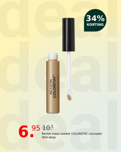 Revlon mass market COLORSTAY concealer #60-deep