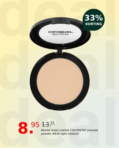 Revlon mass market COLORSTAY pressed powder #830-light medium