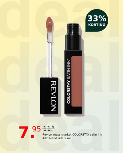 Revlon mass market COLORSTAY satin ink #002-wild ride 5 ml