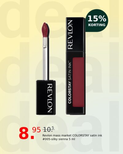 Revlon mass market COLORSTAY satin ink #005-silky sienna 5 ml