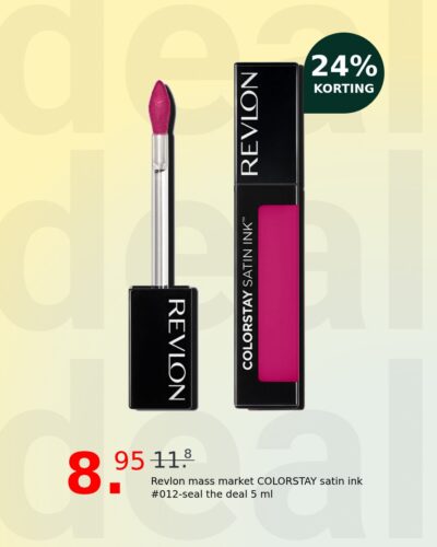 Revlon mass market COLORSTAY satin ink #012-seal the deal 5 ml